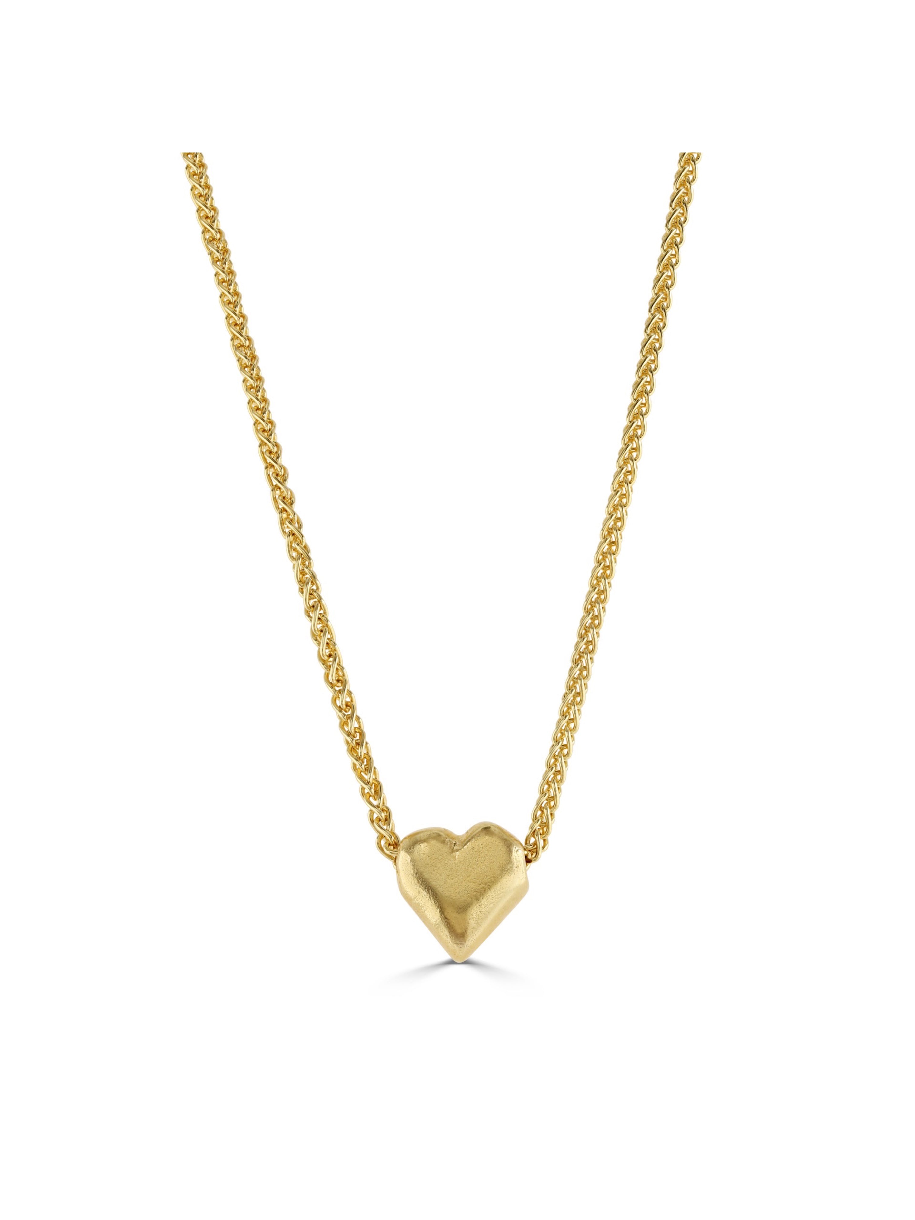 Ruddock-Love-Token-Chunky-Heart-Pendant-Necklace-Textured-18ct-Gold-Plated