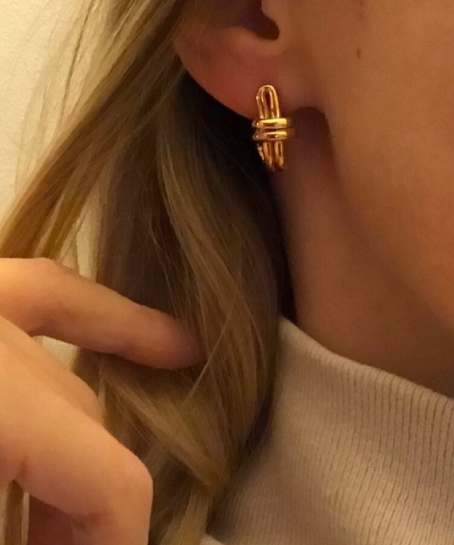 Ruddock-Pablo-Stud-Knot-Earrings-18ct-Gold-Plated