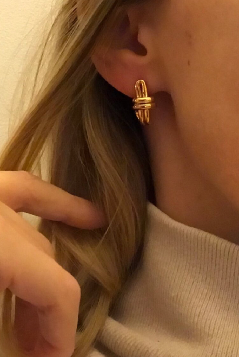 Ruddock-Pablo-Stud-Knot-Earrings-18ct-Gold-Plated