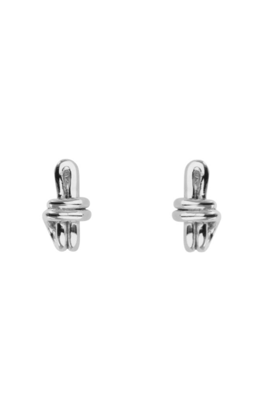 Ruddock-Pablo-Stud-Knot-Earrings-Sterling-Silvr