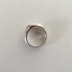 Ruddock-Ravel-riley-statement-cocktail-oversized-ring-fluid-interwoven-bold-chunky-pinky-signet-ring-sculptural-twist-sterling-Silver-demifine-contemporary-jewellery-golden