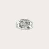 Ruddock-Ravel-riley-statement-cocktail-oversized-ring-fluid-interwoven-bold-chunky-pinky-signet-ring-sculptural-twist-sterling-Silver-demifine-contemporary-jewellery-golden