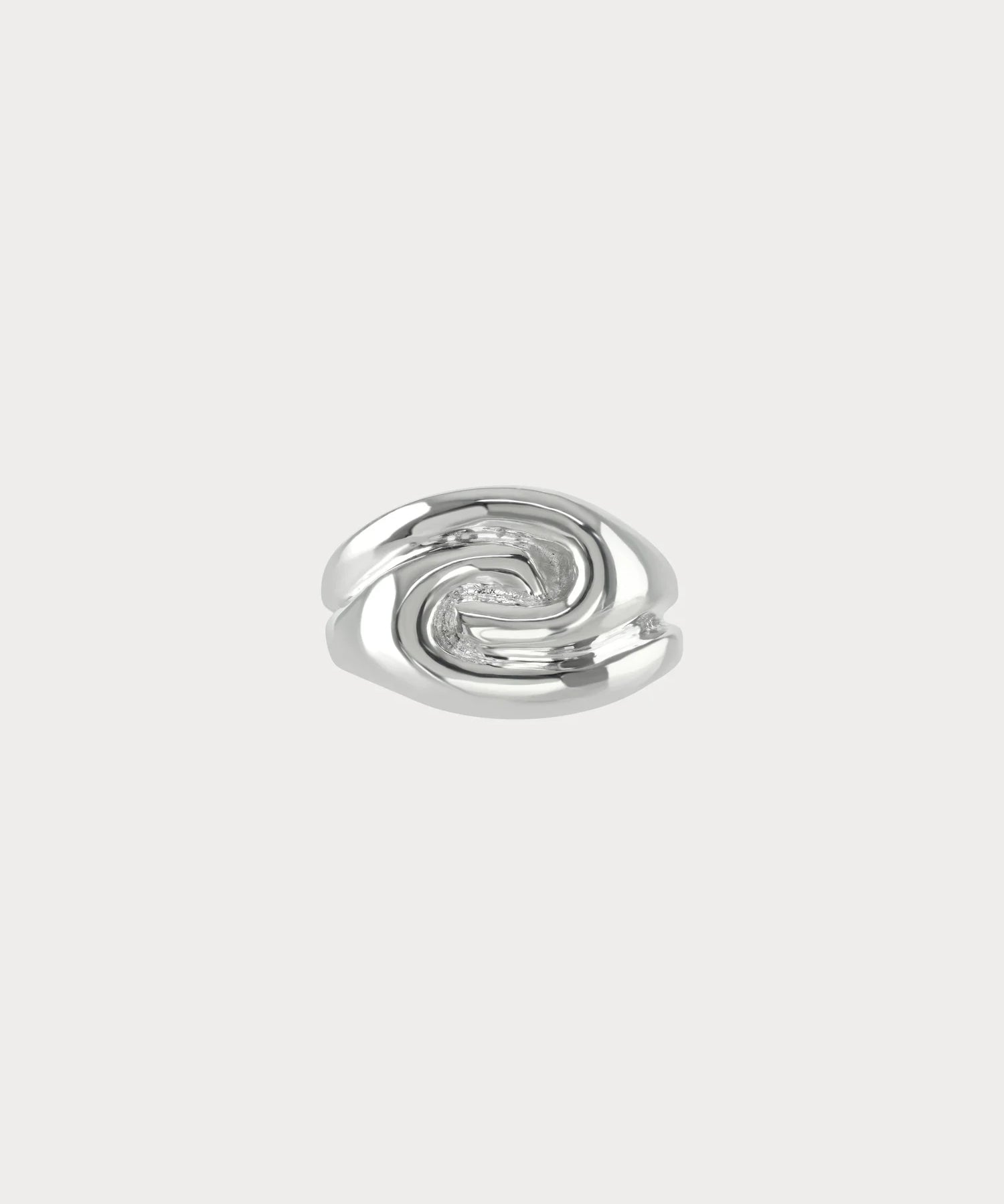 Ruddock-Ravel-riley-statement-cocktail-oversized-ring-fluid-interwoven-bold-chunky-pinky-signet-ring-sculptural-twist-sterling-Silver-demifine-contemporary-jewellery-golden