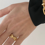 Ruddock-Reyna-Beautiful-chunky-sculptural-statement-ring-sterling-silver-18ct-gold-plated