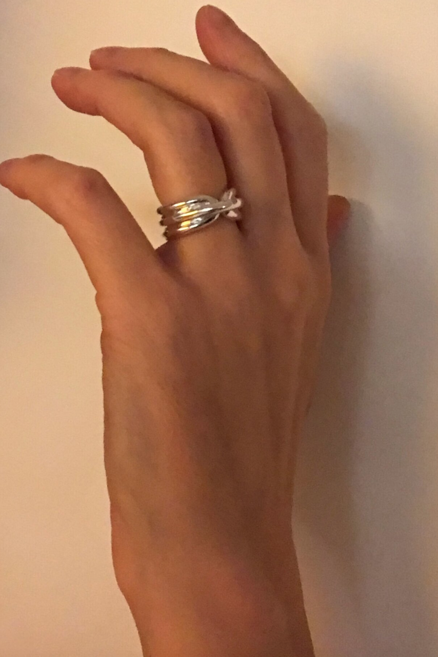 Ruddock-Reyna-Beautiful-chunky-sculptural-statement-ring-sterling-silver-18ct-gold-plated