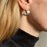 Ruddock-Rizzo-Hoop-Earrings-Three-Layer-Sculptural-Ribbed-Hoops-Butter-Curl-Sterling-Silver-18ct-Gold-Plated-Chunky-Bold-Jewellery