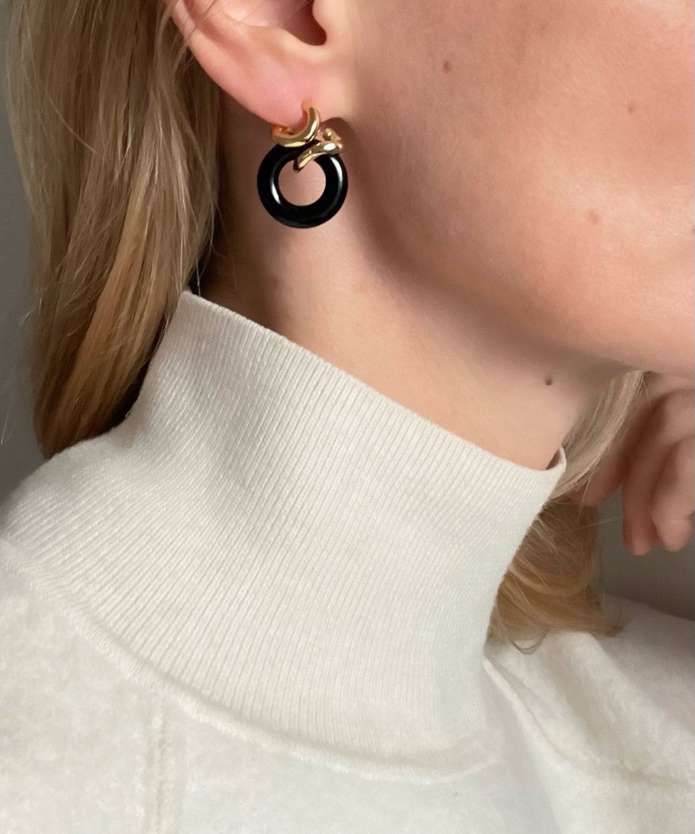 Ruddock-Rollo-Drop-Stud-Dangle-Earrings-Hoop-Hoops-Statement