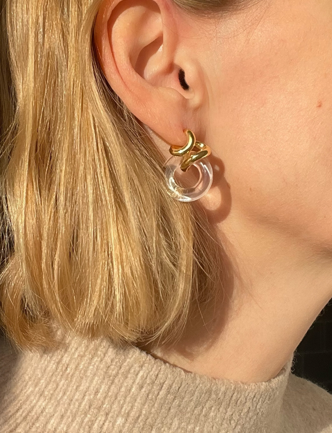 Ruddock-Rollo-Quartz-Gold-Plated-Drop-Stud-Dangle-Earrings