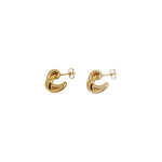 Ruddock-Small-Hoop-Twist-Studs-Marta-Huggie-Hoops-Earrings-Sterling-Silver-8ct-Gold-Carat-18-Plated