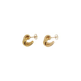 Ruddock-Small-Hoop-Twist-Studs-Marta-Huggie-Hoops-Earrings-Sterling-Silver-8ct-Gold-Carat-18-Plated