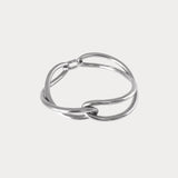 Ruddock-Soma-Bangle-Cuff-Interlocking-Interwoven-Tublar-Scultpural-twisted-clean-lines-forms-modern-statement-bracelet-Sleek-minimal-cool-jewellery-demifine-sterling-silver-solid