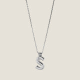 Ruddock-initial-alphabet-chunky-letter-personalised-pendant-necklace-sterling-silver-18ct-gold-plated
