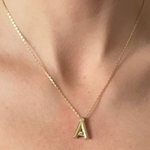Ruddock-initial-alphabet-chunky-letter-personalised-pendant-necklace-sterling-silver-18ct-gold-plated