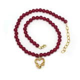 Sad Girl Beads Necklace Cherry