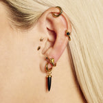 Scream-Pretty-Black-Star-Huggie-hoop-Earrings-cubic-zirconia-diamond-gemstone-gold-silver-plating-ear-stack-stacking-essential-demifine-demi-fine-jewellery-everyday-earrings