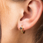 Scream-Pretty-Black-Star-Huggie-hoop-Earrings-cubic-zirconia-diamond-gemstone-gold-silver-plating-ear-stack-stacking-essential-demifine-demi-fine-jewellery-everyday-earrings