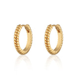Scream-Pretty-Large-Twist-Huggie-Hoop-Earrings-ribbed-minimal-everyday-effortless-classic-hoop-silver-gold-plated