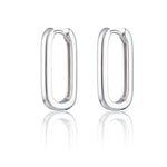 Scream-Pretty-Oval-Hoop-Earrings-Statement-Large-Hoops-Silver-Elongated-Huggie-Earrings-Minimal-Cool-Contemporary-Architectural-Sculptural-DemiFine-Demi-Fine-Jewellery