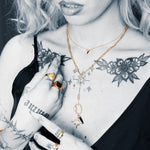 Scream-Pretty-Sterling-Silver-Gold-Plated-Long-Link-Chaina-nd-Oval-Carabiner-Necklace-Statement-layering-cool-personalised-charm-pendant
