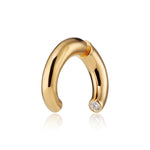 Scream-Pretty-gold-split-hoop-stud-earrings-with-clear-stones-siamond-cubic-zirconia-chunky-statement-ear-stack-stacking-sculptural-cool-minimal-jewellery-demifine