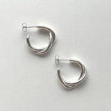 Medium Rita Twist Earrings Gold