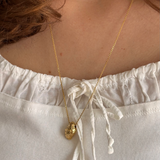Shell Conch Necklace Gold