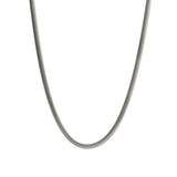 Crux Sterling Silver Snake Chain Necklace