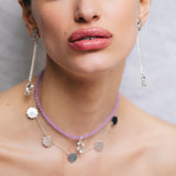 Wavy Charm Necklace