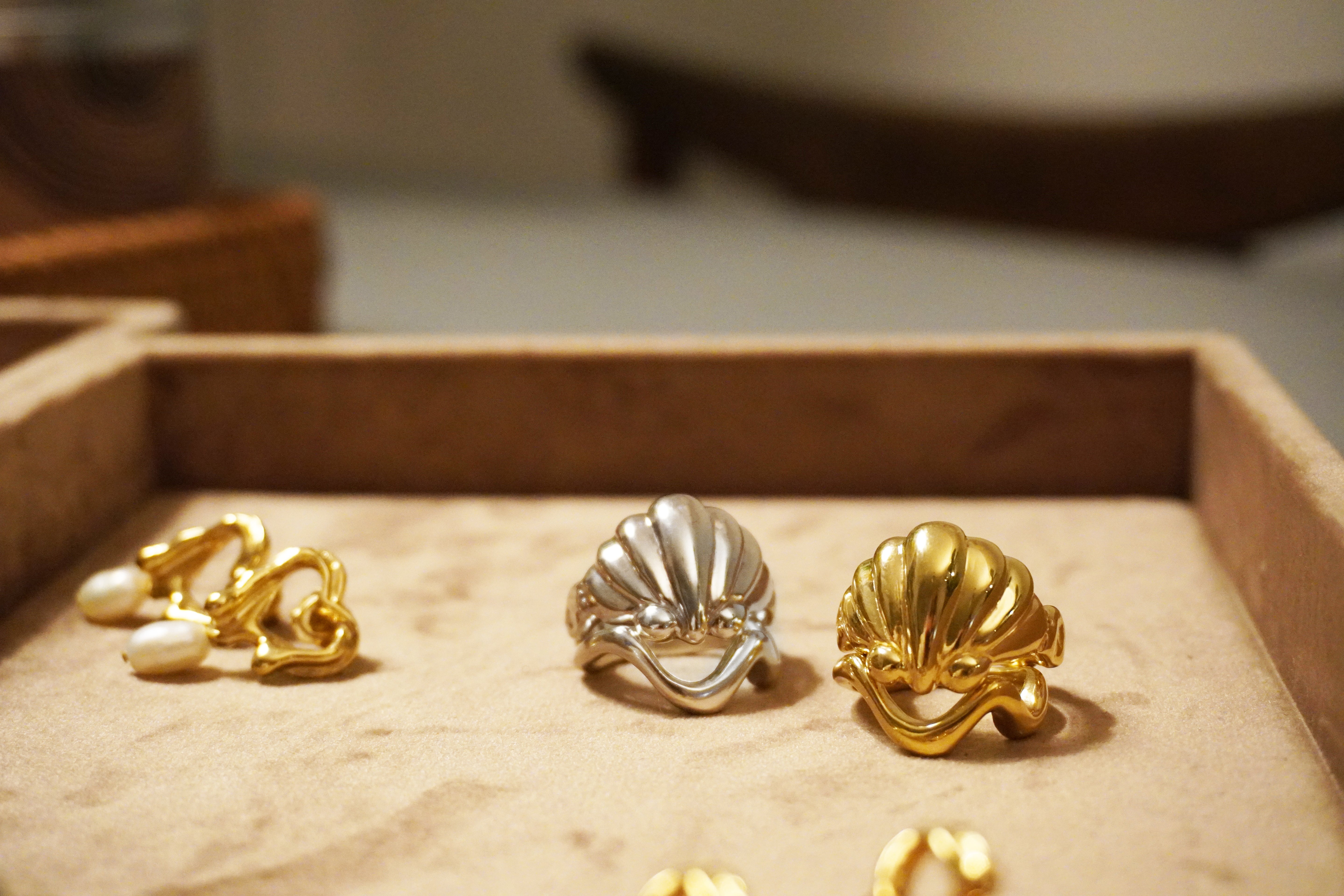 Tilly-Sudsbury-Clam-Shell-Ring-Chunky-Jewellery-Statement-Rings-Unique-Sterling-Silver-Gold-Vermeil-Coastal-Mediterrean-Cocktail-Holiday-Jewellery