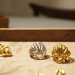 Tilly-Sudsbury-Clam-Shell-Ring-Chunky-Jewellery-Statement-Rings-Unique-Sterling-Silver-Gold-Vermeil-Coastal-Mediterrean-Cocktail-Holiday-Jewellery