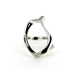 Tilly-Sudsbury-Open-Shell-Sterling-Silver-Ring-Fluid--Curved-Statement-