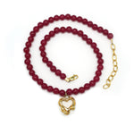 Tilly-Sudsbury-Sad-Girl-Beads-Cherry-Red-Beaded-Necklace-Heart-Pendant-Gold-Vermeil