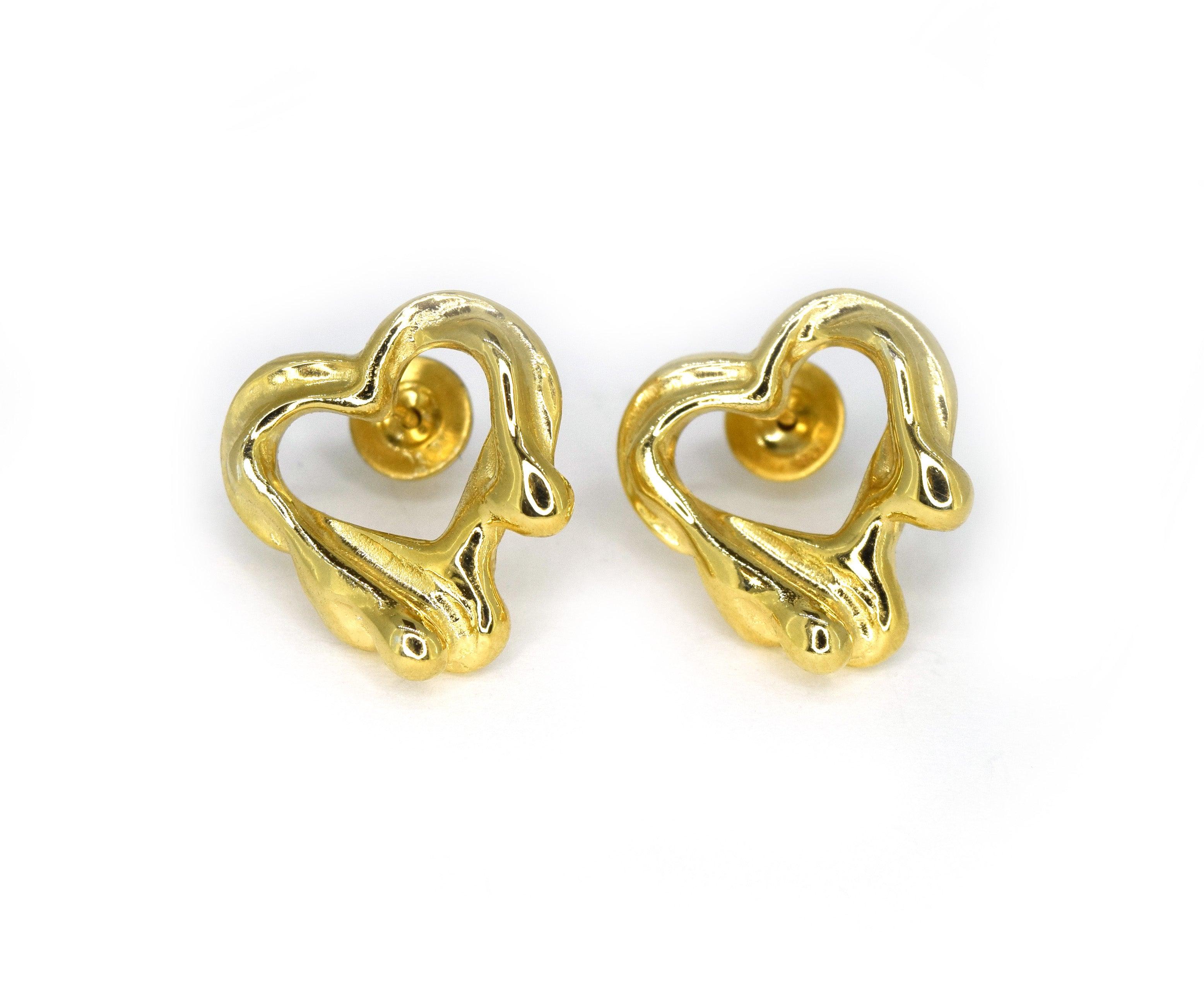 Tilly-Sudsbury-Sad-Girl-Studs-Molten-Heart-Earrings-Solid-Gold-Gold-Vermeil