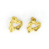 Tilly-Sudsbury-Sad-Girl_heart_molten_stud-statement-chunky-earrings-solid-gold