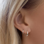 Tory-Long-The-Hoop-Sterling-silver-Black-Sapphire-Hoops-Earrings-sleek-Minimal-Stacking-Hoop