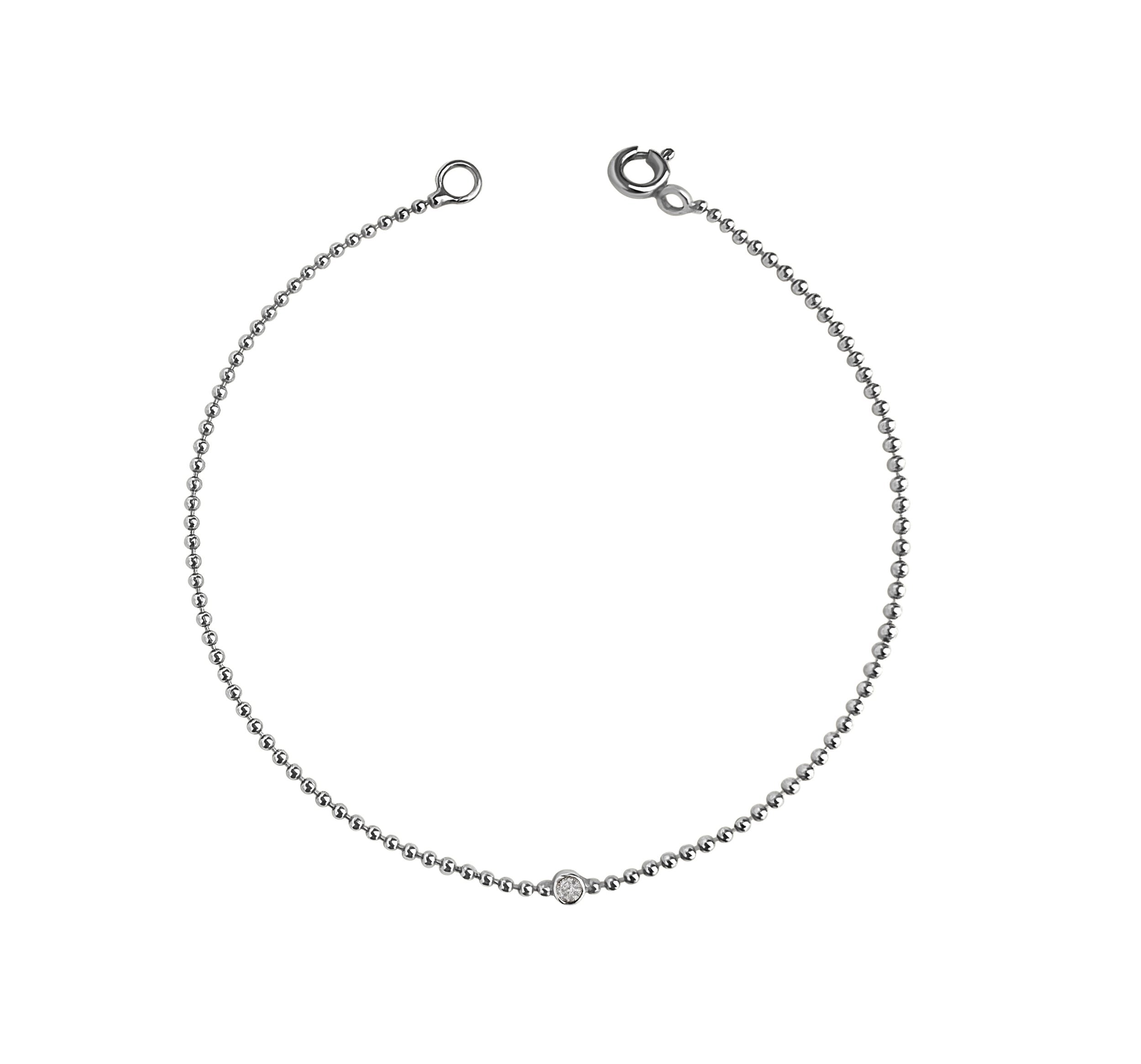 Tory-Long-Zodi-Ball-Chain-Sterling-Silver-White-Sapphire-Diamond-Chain-Bracelet