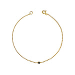 Tory-Long-Zodi-Black-Diamond-Gold-Vermeil-Ball-Chain-Pendant-Bracelet