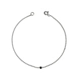 Tory-Long-Zodi-Sterling-Silver-Black-Sapphire-Diamond-Ball-Chain-Delicate-Bracelet