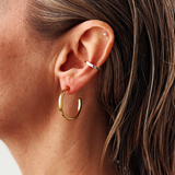 Uniform-Jewellery-Crux-Gold-Vermeil-Chunky-Oversized-Sleek-Statement-Square-Midi-Hoops-Hoop-Earrings