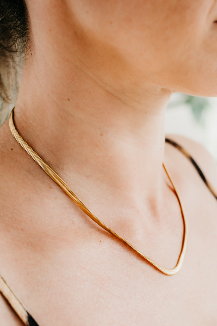 Uniform-Jewellery-Crux-Gold-Vermeil-Chunky-Snake-Chain-Necklace-Statement-Jewellery-Minimal-Cool