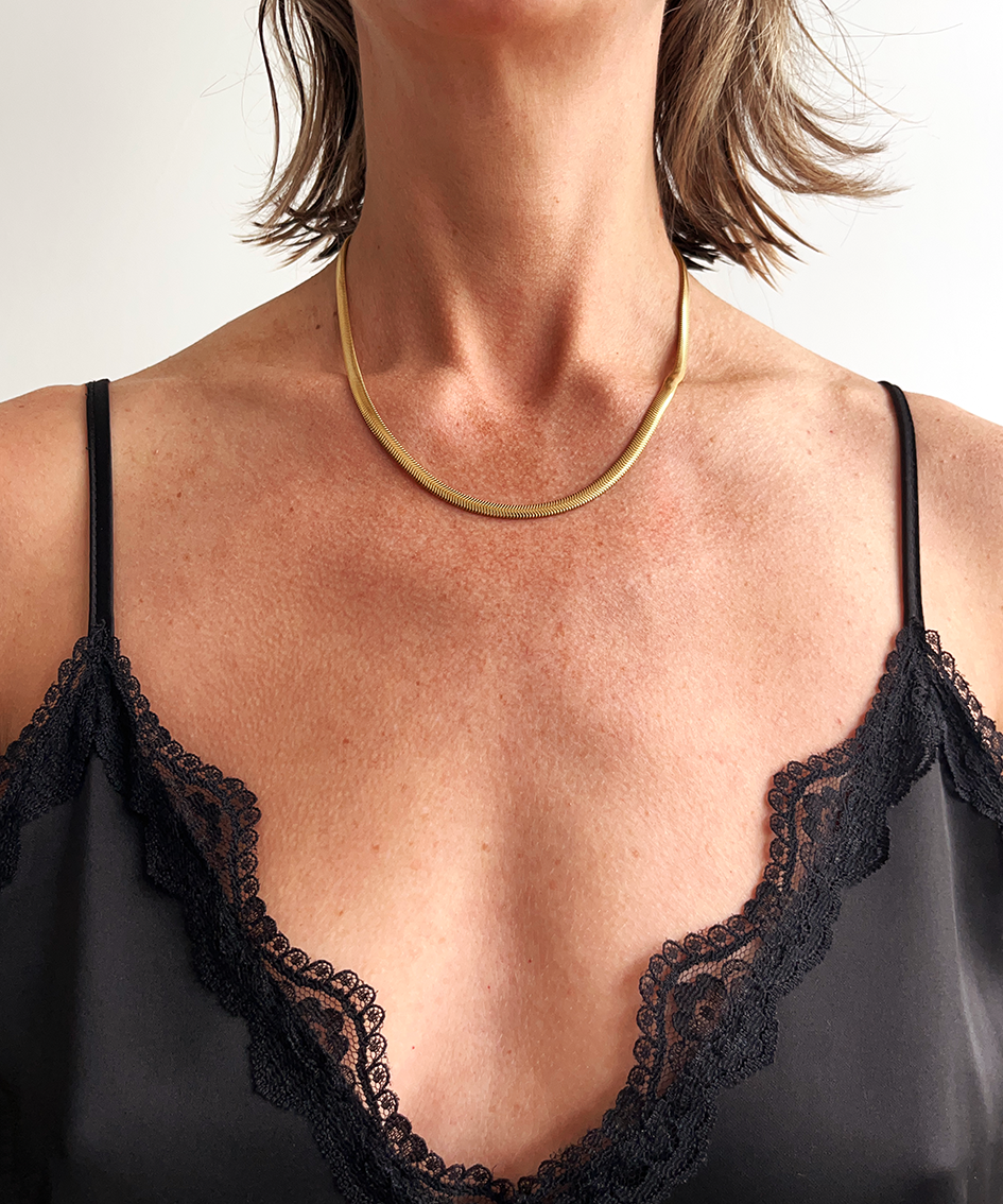Uniform-Jewellery-Crux-Gold-Vermeil-Chunky-Snake-Chain-Necklace-Statement-Jewellery-Minimal-Cool