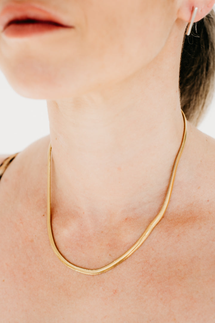 Uniform-Jewellery-Crux-Gold-Vermeil-Chunky-Snake-Chain-Necklace-Statement-Jewellery-Minimal-Cool