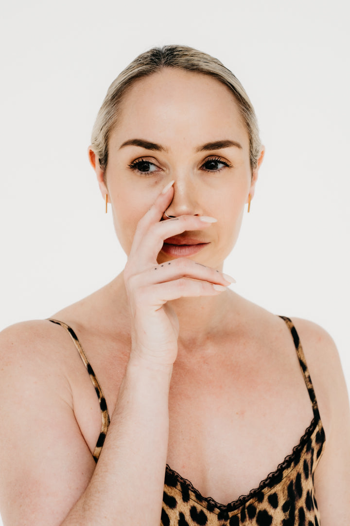 Uniform-Jewellery-Crux-Gold-Vermeil-Mini-Bar-Rectangle-Drop-Stud-Earrings-Minimal-Sleek