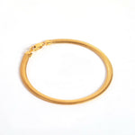 Uniform-Jewellery-Crux-Gold-Vermeil-Snake-Chain-chunky-Minimal-Sleek-Bracelet