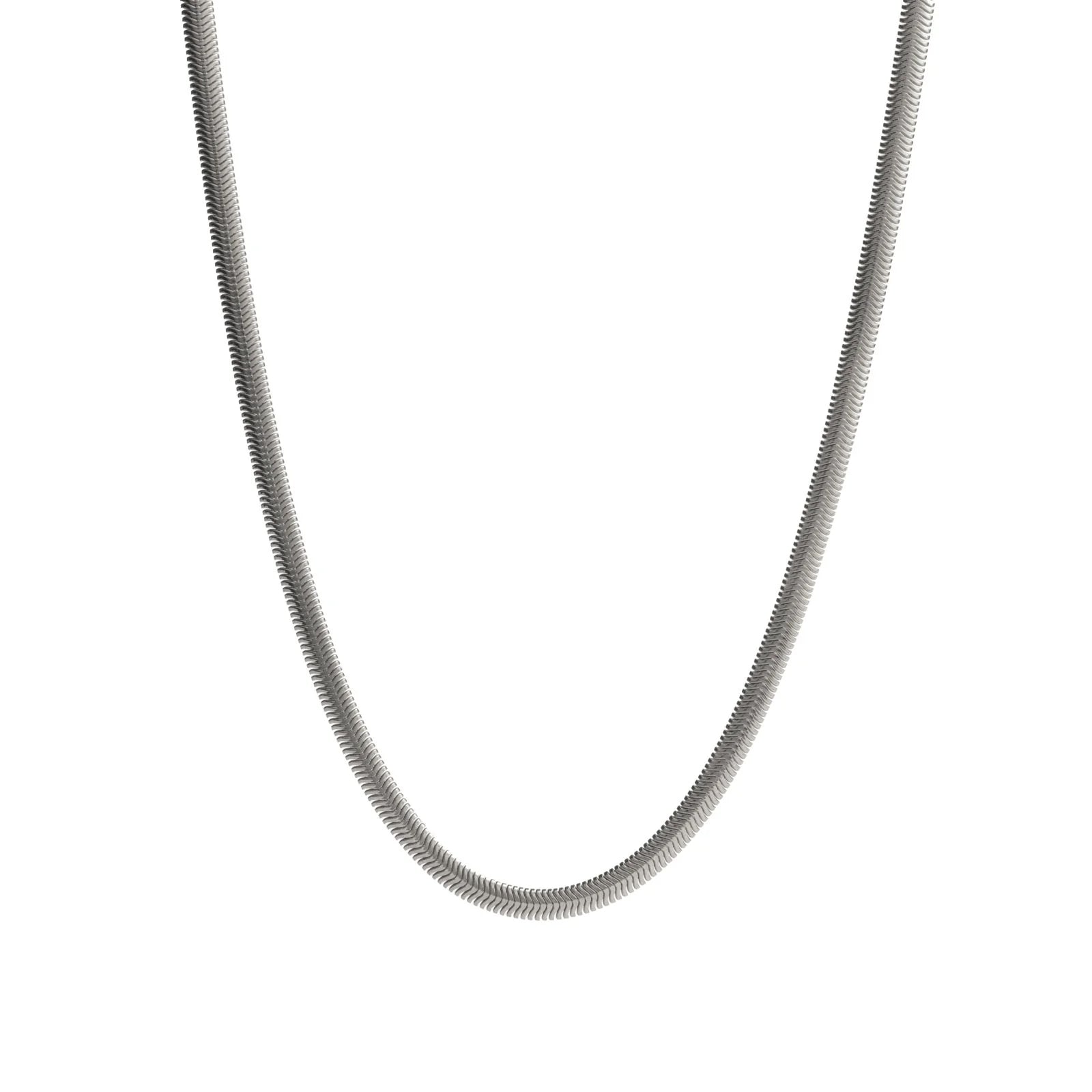 Uniform-Jewellery-Crux-Sterling-Silver-Chunky-Snake-Chain-Necklace-Statement-Minimal-Jewellery