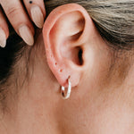 Uniform-Jewellery-Crux-Sterling-Silver-Midi-Medium-Hoops-Hoop-Earrings-Chunky-Square