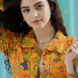 Retro Multi-Charm Chunky Chain Necklace