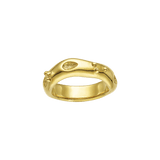 Feggeri-Ahinos-Organic-Ring-Gold-Vermeil-Textured-Band-Stacking