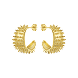 Feggeri-Ahinos-Oversized-Statement-Spike-Hoop-Hoops-Spikey-Earrings-Earring-Gold-Vermeil
