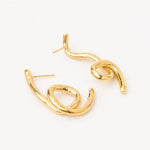 Carolina-de-Barros-Alga-18ct-Gold-Plated-Sterling-Silver-Twist-Drop-Stud-Statement-Earrings